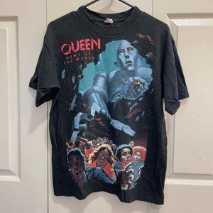 M | Black Queen Band T-Shirt